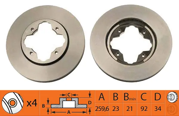 Brake Disc (BR28102T)