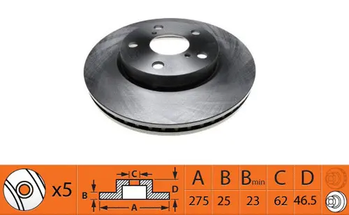 Brake Disc (BR21192T)