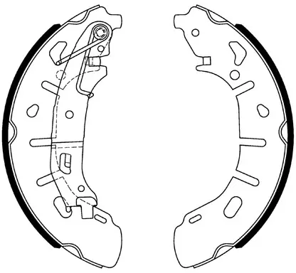 Brake Shoe Set (BS41001)