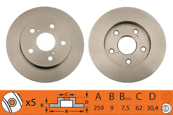 Brake Disc (BR21150)