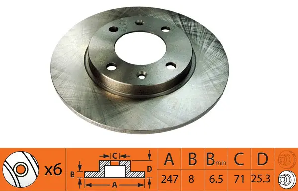 Brake Disc (BR42109)