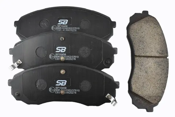 Brake Pad Set, disc brake (BP10458)