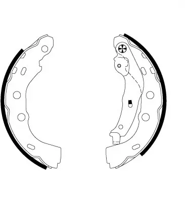 Brake Shoe Set (BS29632)