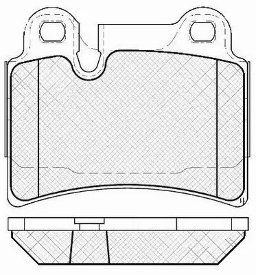 Brake Pad Set, disc brake (BP33541C)