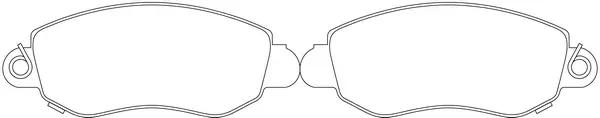 Brake Pad Set, disc brake (BP51164)