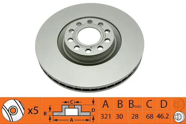 Brake Disc (BR33144T)