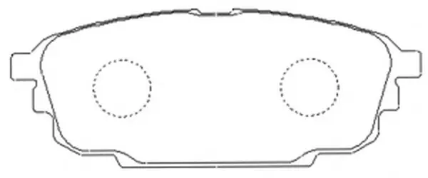 Brake Pad Set, disc brake (BP25476)