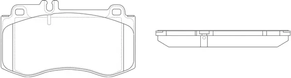 Brake Pad Set, disc brake (BP31491)
