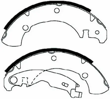 Brake Shoe Set (BS41593)