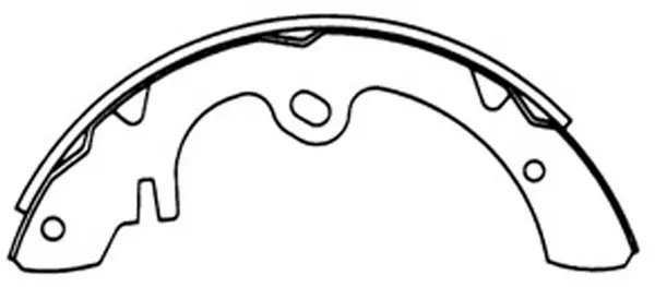 Brake Shoe Set (BS22158)