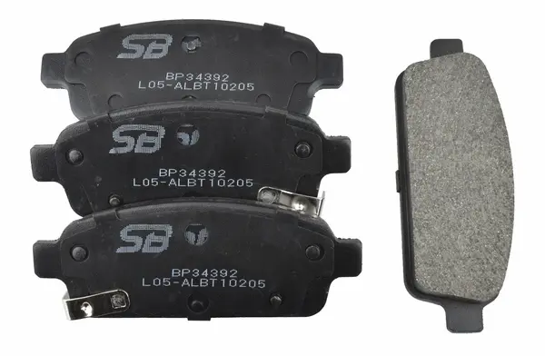 Brake Pad Set, disc brake (BP34392)