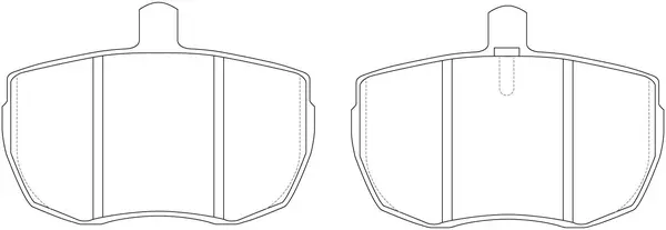 Brake Pad Set, disc brake (BP41236)