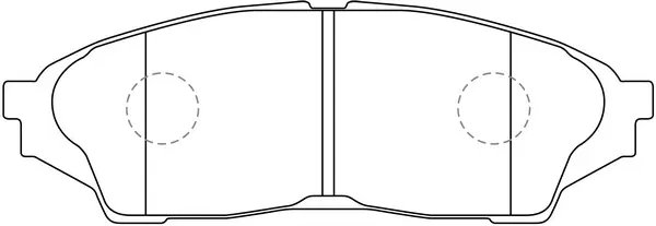Brake Pad Set, disc brake (BP21434)