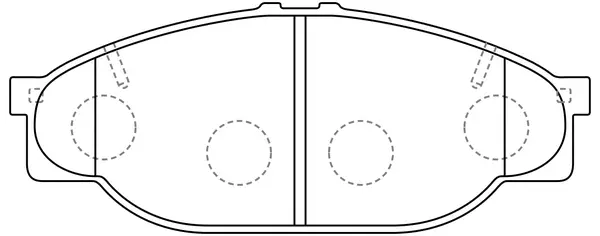 Brake Pad Set, disc brake (BP21227)