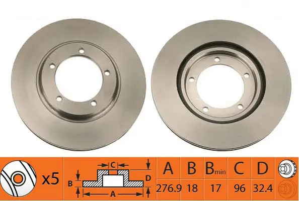 Brake Disc (BR26101T)