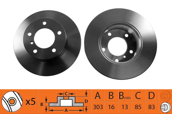 Brake Disc (BR31118T)