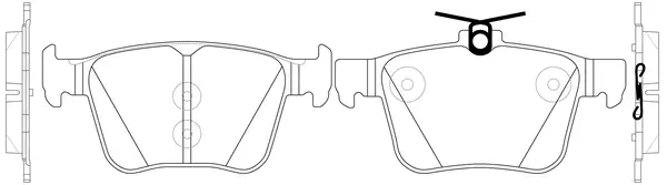 Brake Pad Set, disc brake (BP33003)