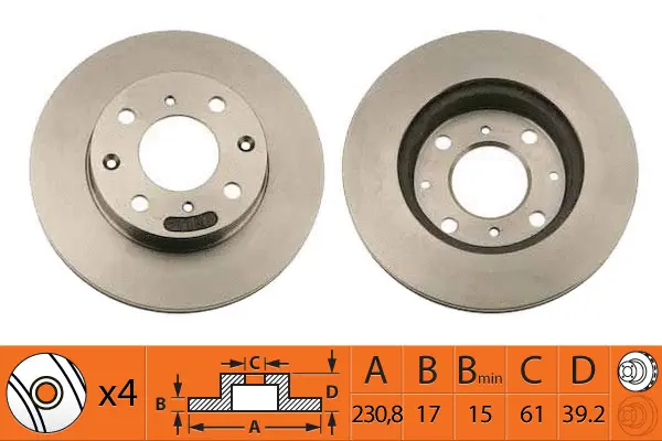 Brake Disc (BR28120T)