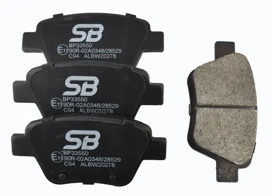 Brake Pad Set, disc brake (BP33550)