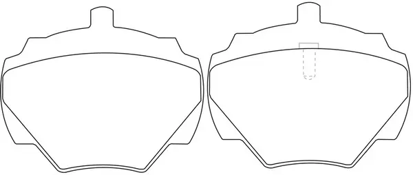 Brake Pad Set, disc brake (BP47237)