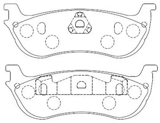 Brake Pad Set, disc brake (BP52080)