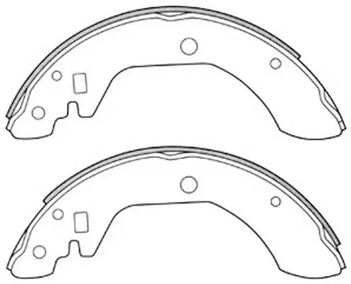 Brake Shoe Set (BS22148)