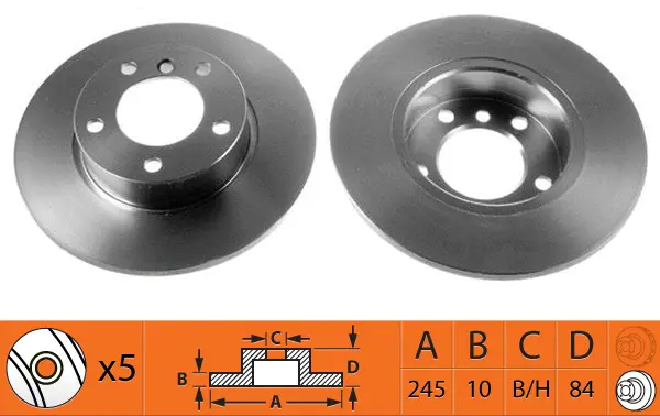 Brake Disc (BR33118)