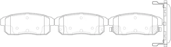 Brake Pad Set, disc brake (BP29800)