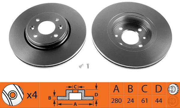 Brake Disc (BR43109T)