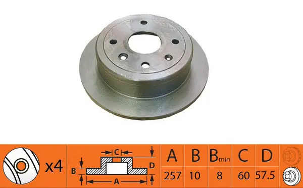 Brake Disc (BR12108)