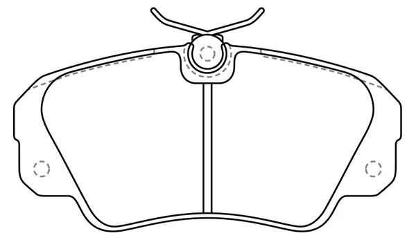 Brake Pad Set, disc brake (BP34022)