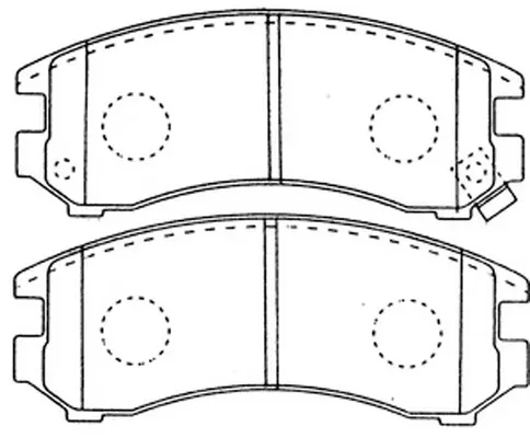 Brake Pad Set, disc brake (BP22367)