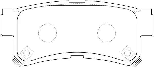 Brake Pad Set, disc brake (BP10765)