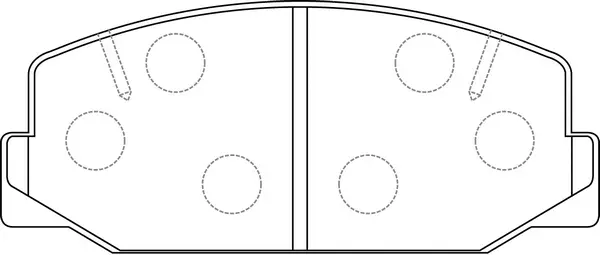 Brake Pad Set, disc brake (BP21056)