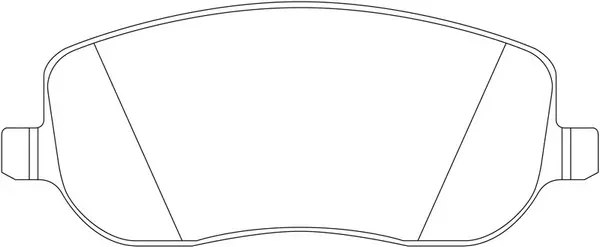 Brake Pad Set, disc brake (BP41327)