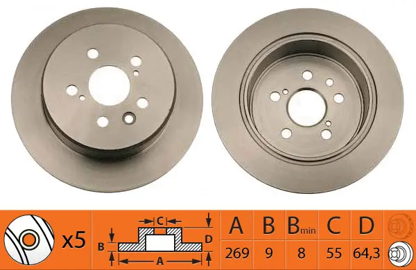 Brake Disc (BR21148)