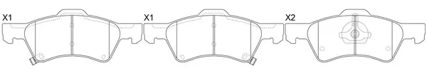 Brake Pad Set, disc brake (BP53321)