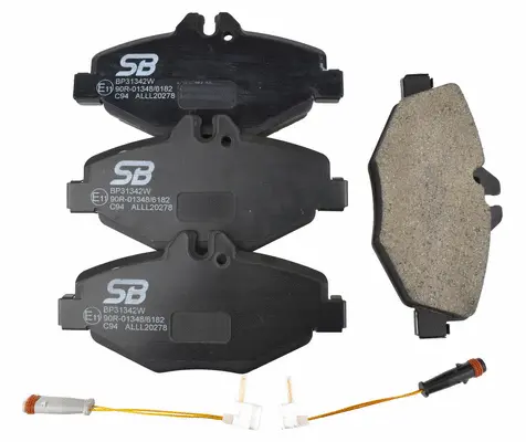 Brake Pad Set, disc brake (BP31342W)