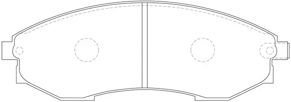 Brake Pad Set, disc brake (BP14083)
