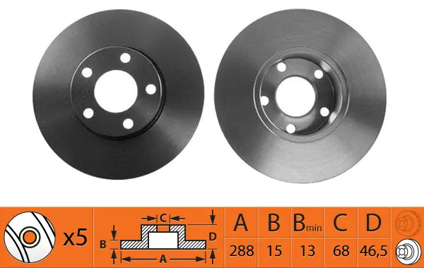 Brake Disc (BR33113T)