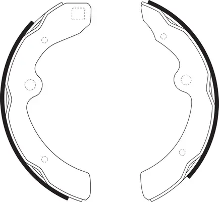 Brake Shoe Set (BS22143)