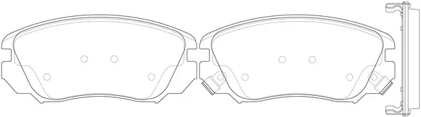 Brake Pad Set, disc brake (BP34839)