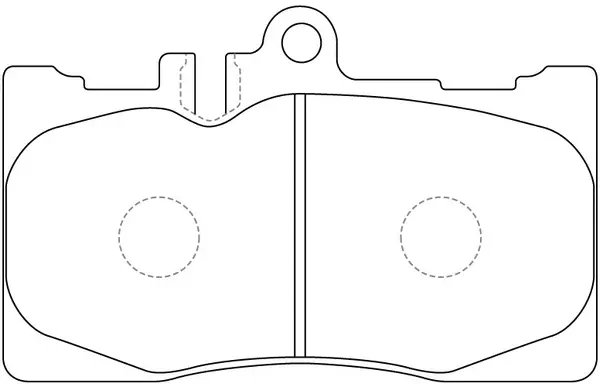 Brake Pad Set, disc brake (BP21455)