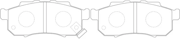 Brake Pad Set, disc brake (BP28336)