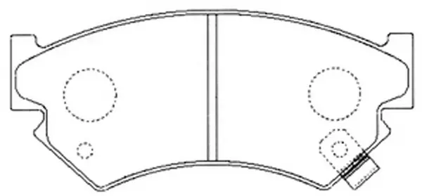 Brake Pad Set, disc brake (BP27305)