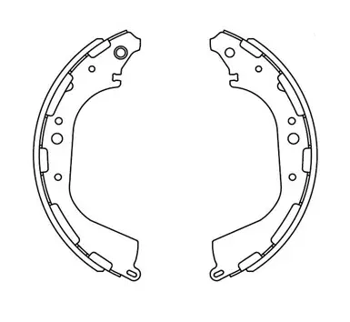Brake Shoe Set (BS22189)