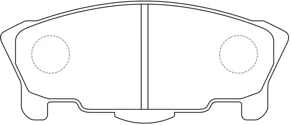 Brake Pad Set, disc brake (BP26295)