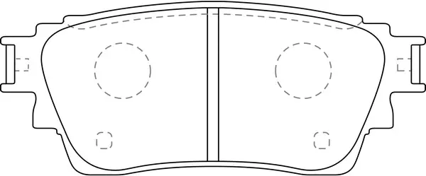 Brake Pad Set, disc brake (BP23015)