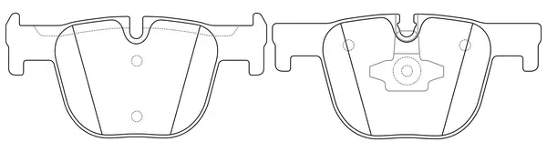 Brake Pad Set, disc brake (BP32017)