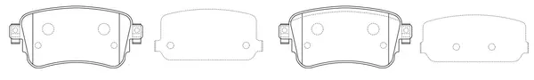 Brake Pad Set, disc brake (BP42011)